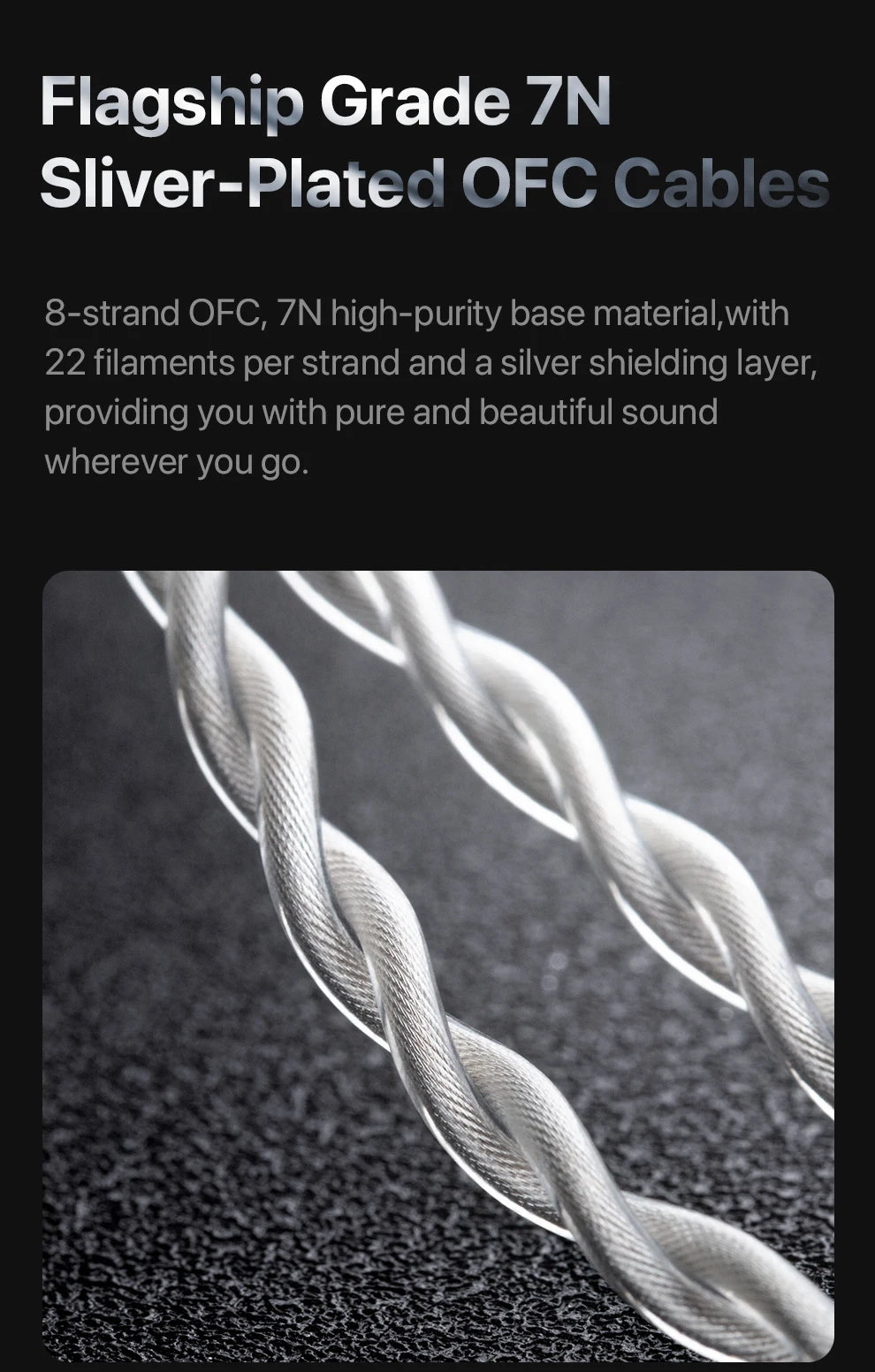 Hybrid HiFi Wired Earphones 1DD+2BA with OFC Cable