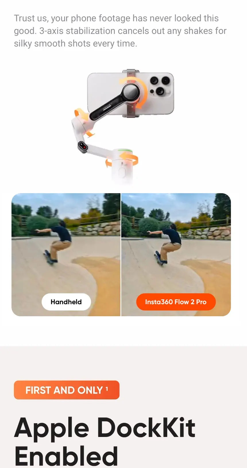 Portable AI Phone Stabilizer for Smooth Video Capture