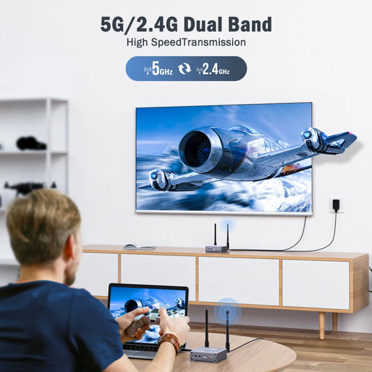200m HDMI Wireless Transmitter and Receiver Kit 1080p