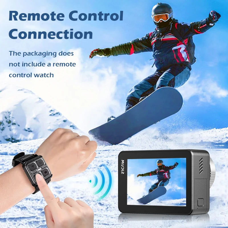 Portable 4K SJ11 Sports Camera with Touch Screen 32GB