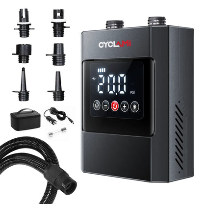 Cordless 20PSI Air Pump 12000mAh SUP Kayak Inflator