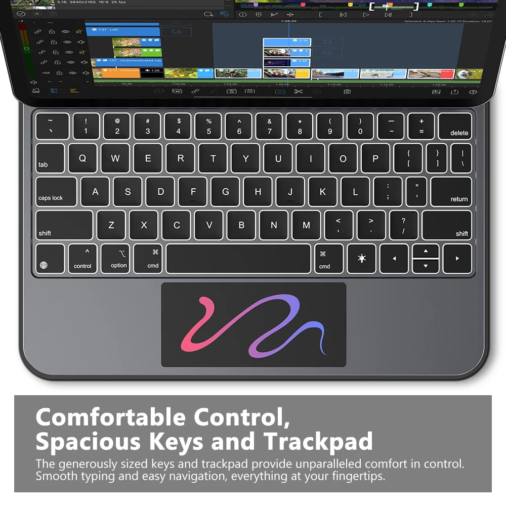 Magic Keyboard Case with Trackpad for iPad Air 11 Inch