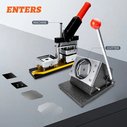 50×50mm DIY Magnetic Paper Cutter Set for Home