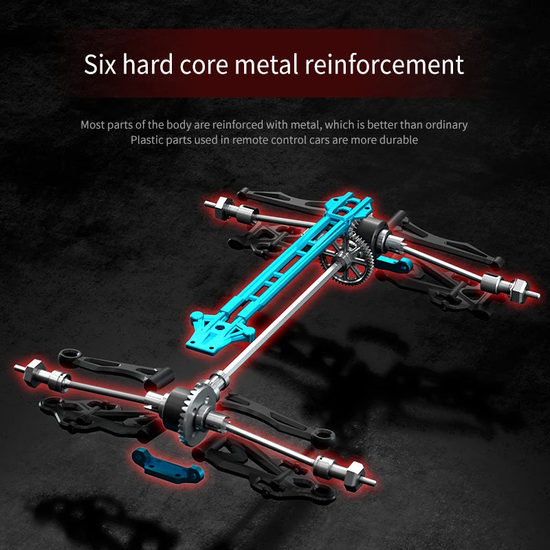 High-Speed 4WD RC Buggy 70KM/H Performance