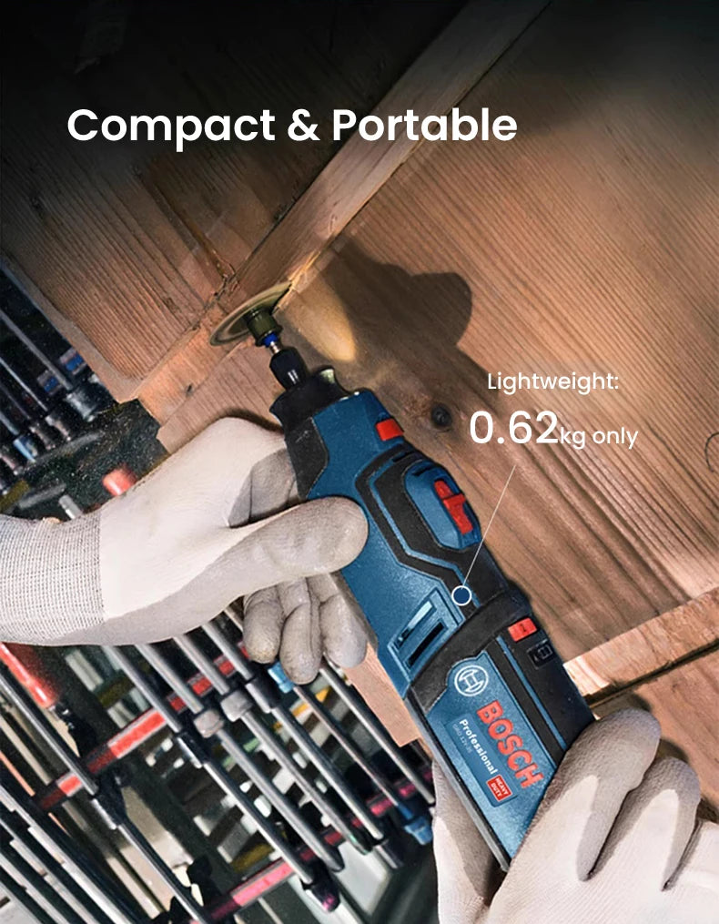 12V Cordless Rotary Tool Kit with Battery and 110 Accessories