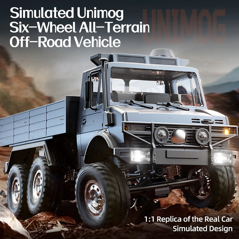 Remote Control 6 Wheel Drive Off Road Climbing Car Silver