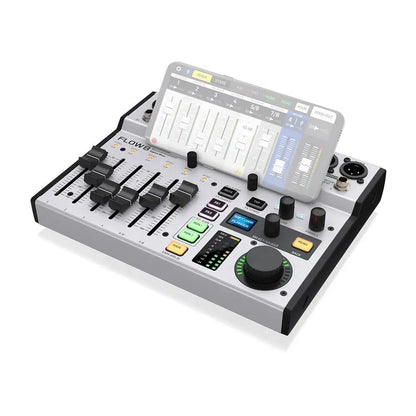 Digital Mixer with 48V Phantom Power & Bluetooth