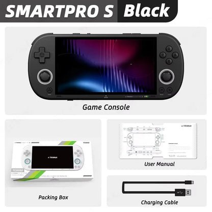 Trimui Smart Pro S 4.96 Inch IPS Handheld Game Console