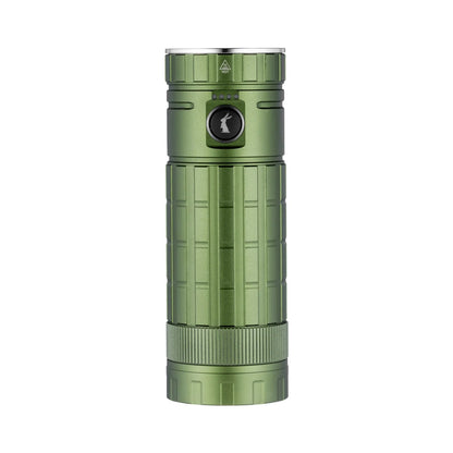 Green High-Power USB-C Rechargeable Outdoor Flashlight