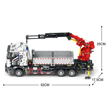Multifunctional RC Engineering Crane Truck 2178PCS Construction Toy
