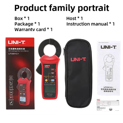 Digital 60A Leakage Clamp Meter with Bluetooth Testing