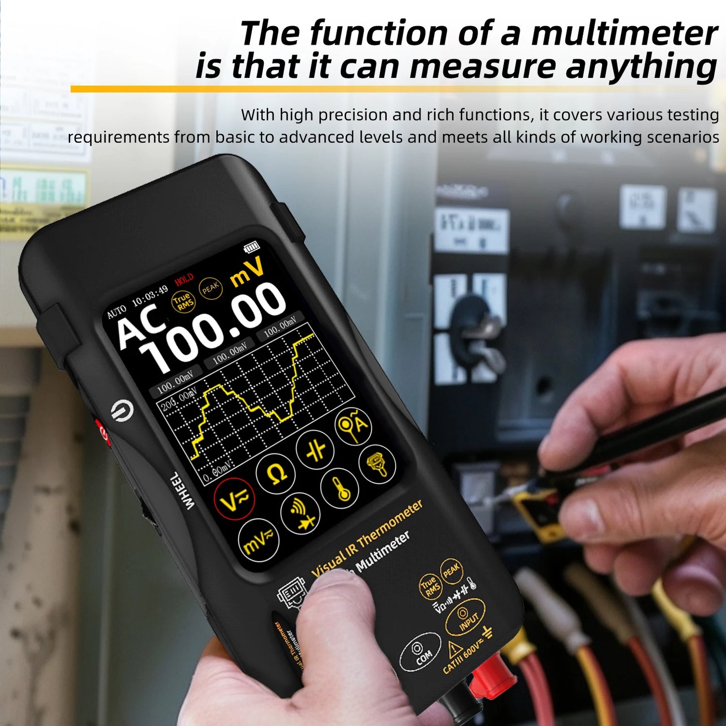 Digital Multimeter and Thermal Imager SH7 Macro Lens