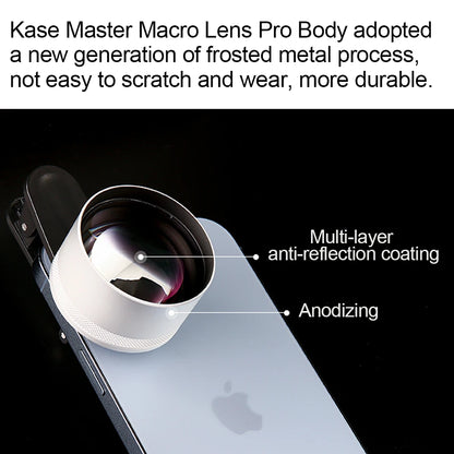 Smartphone Macro Lens with Clip-On 17mm Mount