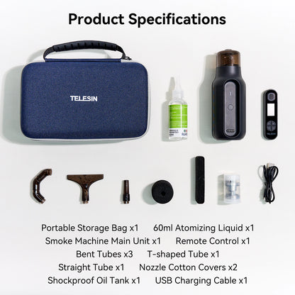 Portable Photography Smoke Machine with Remote Control