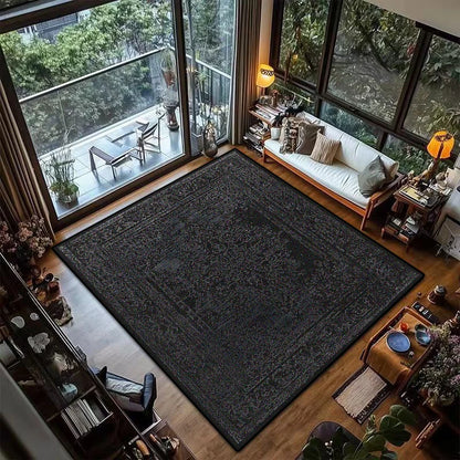 Large Persian Style Rug Non Slip Living Room Carpet