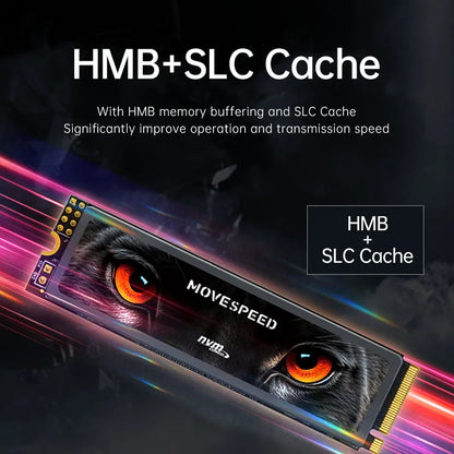 Portable 4TB NVMe M2 SSD 7450MBs for Laptop and PC