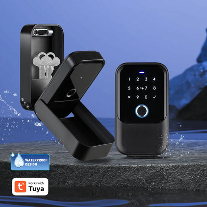 Smart Waterproof Key Safe Box with Fingerprint and PIN