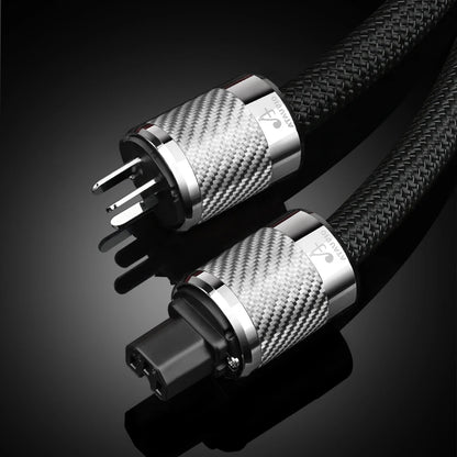 2m Premium HiFi Power Cable Audio Upgrade