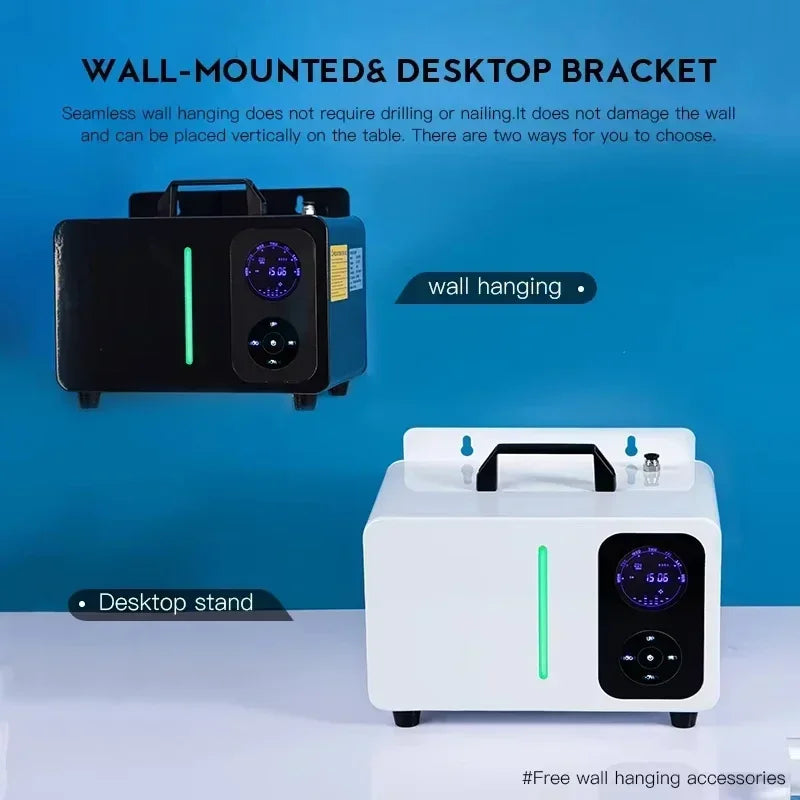 Black Smart Electric Aroma Diffuser 220V with App Control
