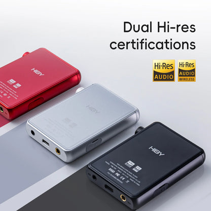 Black Hi-Res Music Player with USB DAC Support