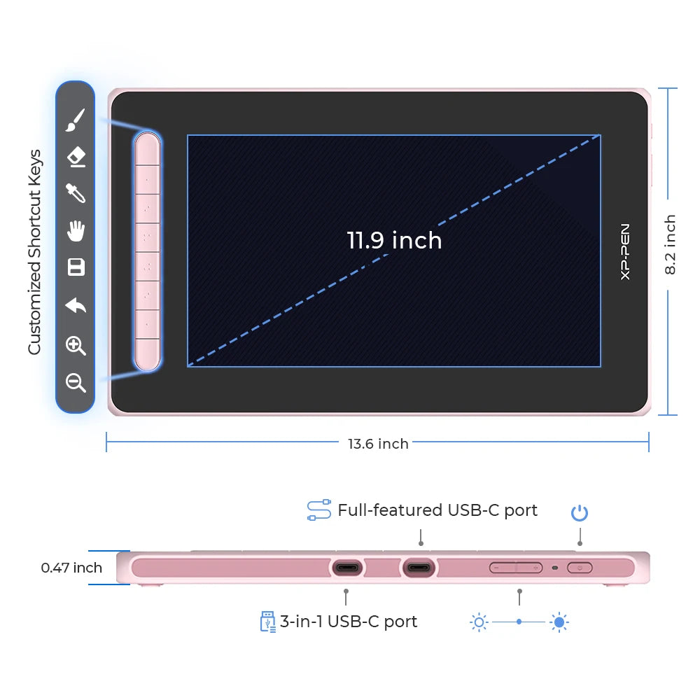 Artist 12 2nd Gen 12" Pen Display for Windows Mac