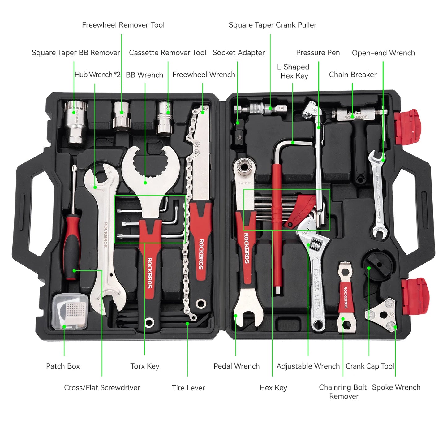 Professional Bicycle Repair Tool Kit Multifunction Cycling Tools