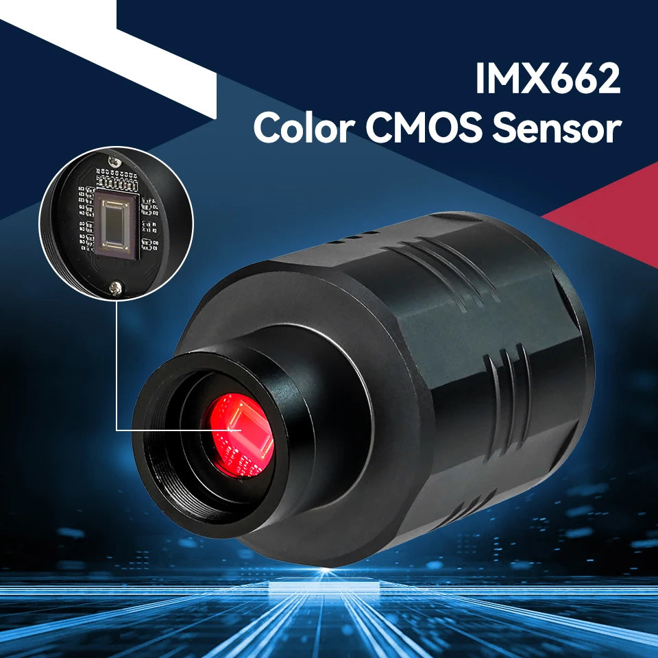 2.4G WiFi Astronomy Camera IMX662 for Planetary Photography