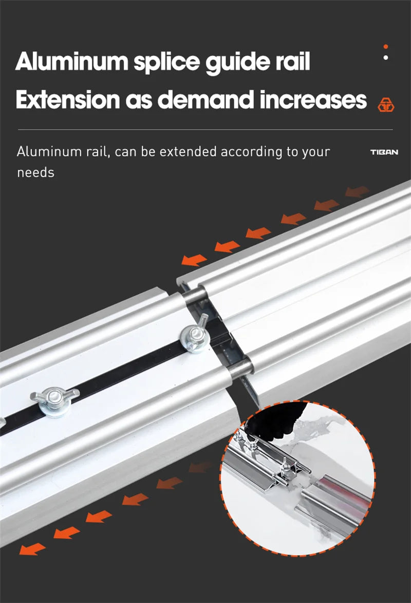 200cm Multifunction Floor Tile Track Cutter