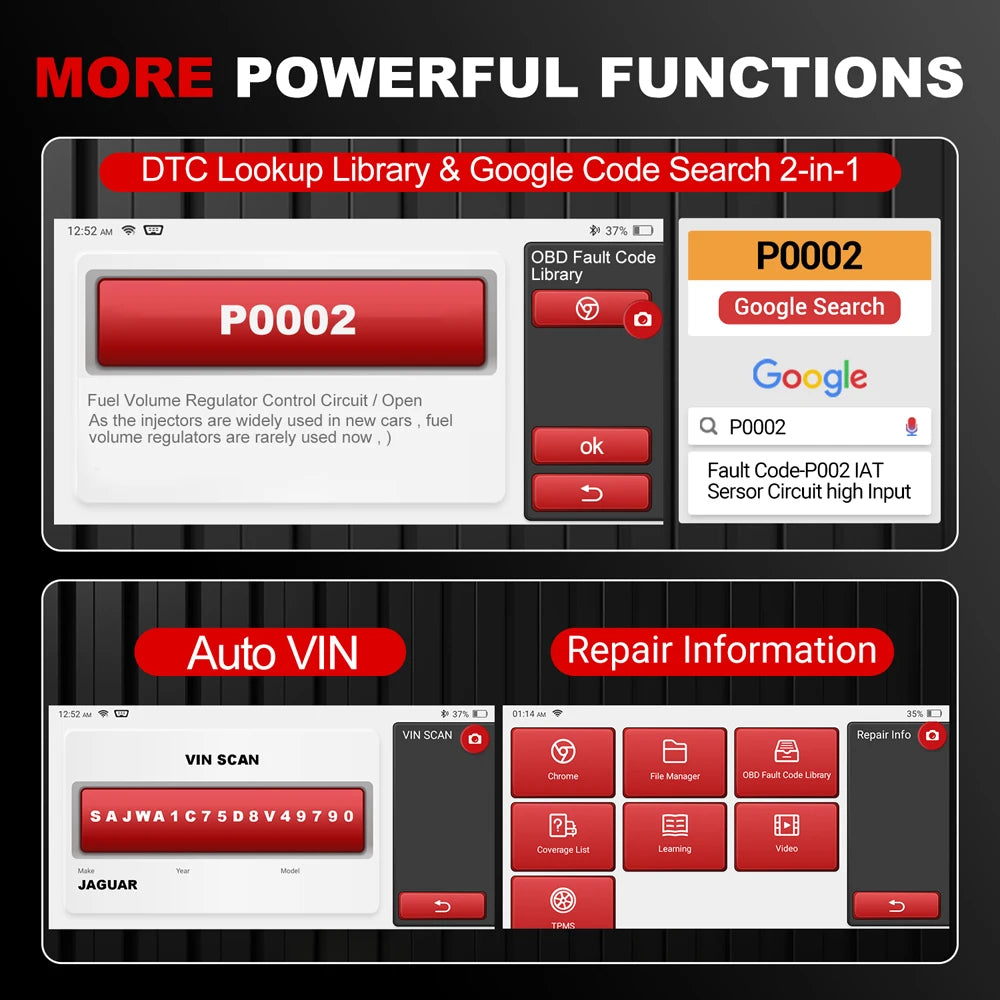 All System Car OBD Scanner with 28 Reset Functions