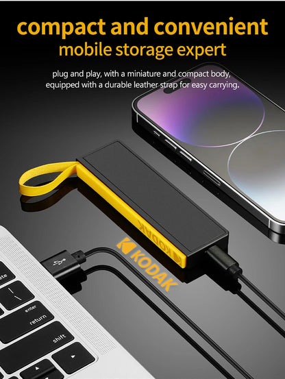 Portable 1TB External SSD USB 3.2 Type-C Mini Drive
