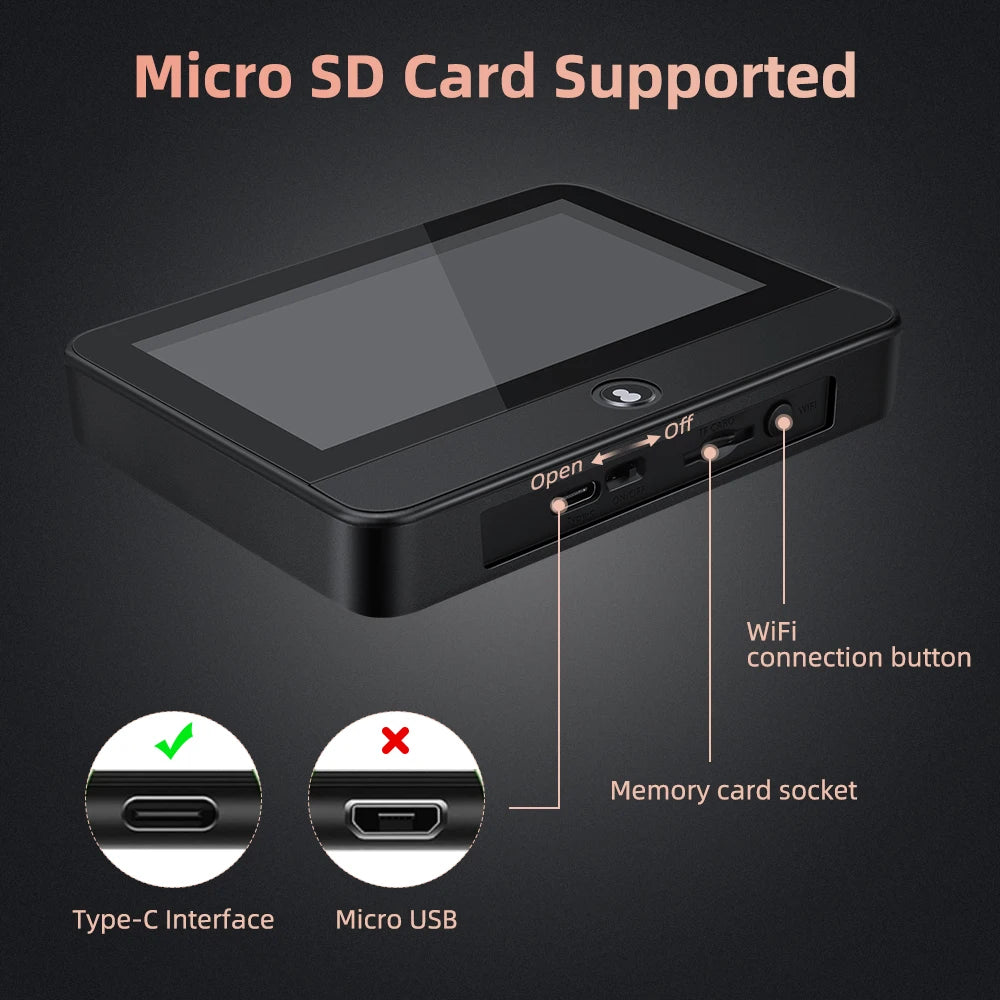 2MP WiFi Smart Video Doorbell with PIR Motion Detection