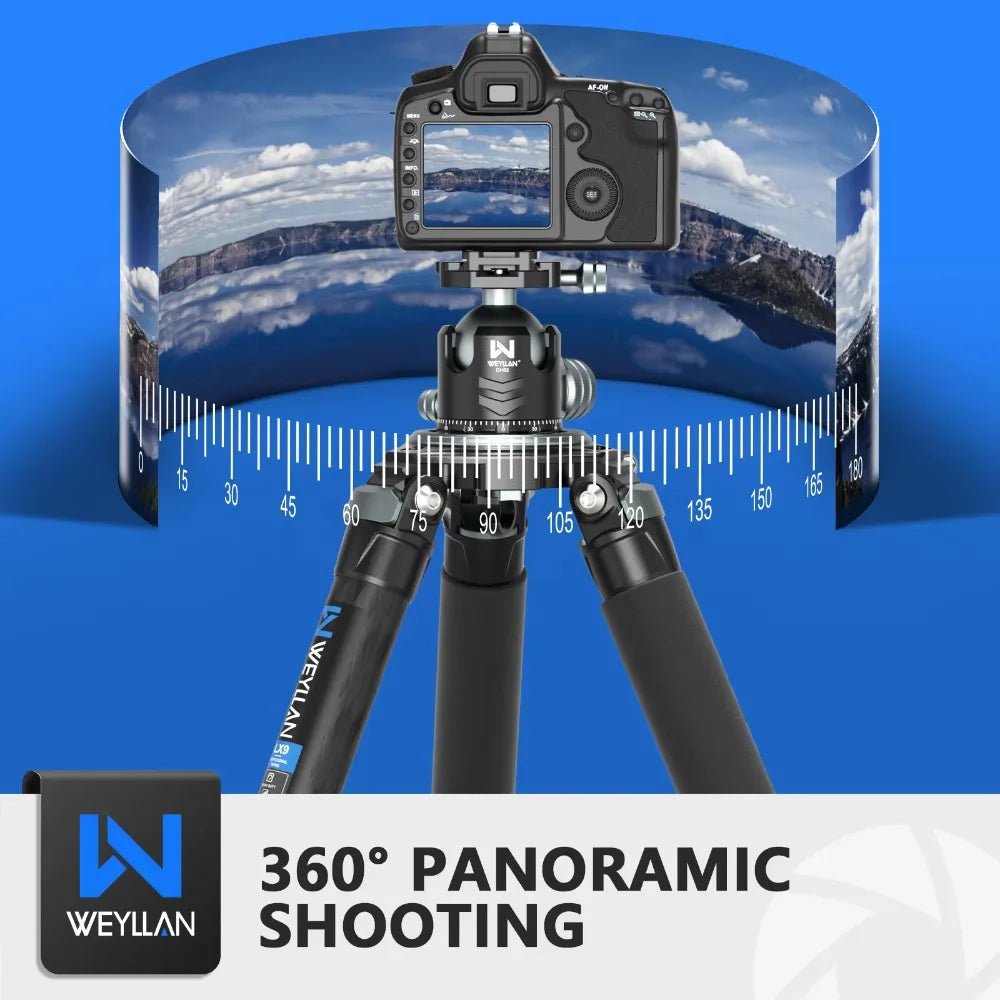 52mm Low Profile Tripod Ball Head Arca Quick Release Plate
