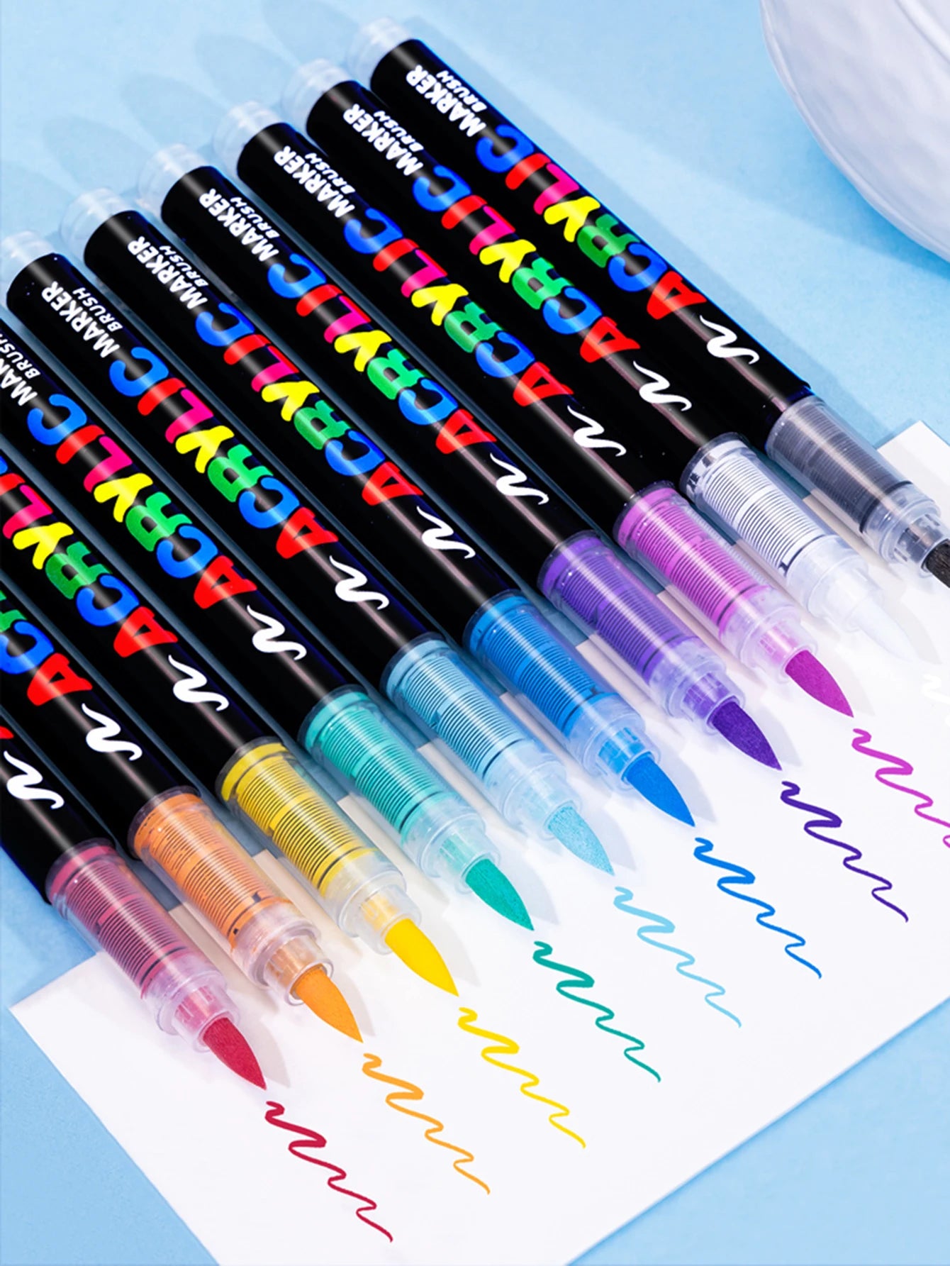 200 Colour Artist Marker Set Soft Tip Drawing Paint Pens