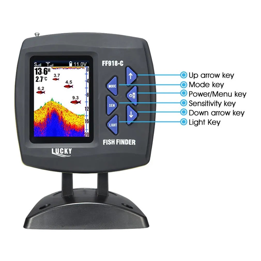 Wireless Fish Finder 980ft Range Portable Sonar