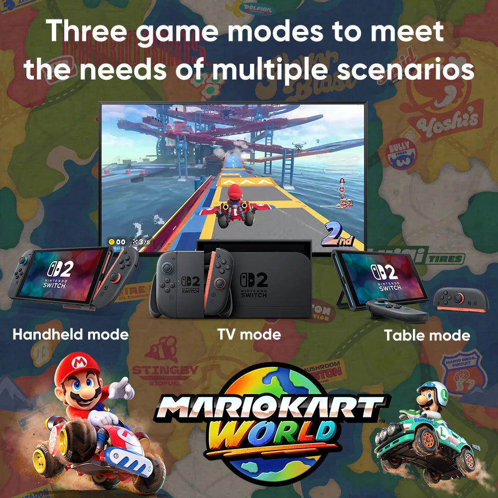 Nintendo Switch 2 Game with Mario Kart World Included