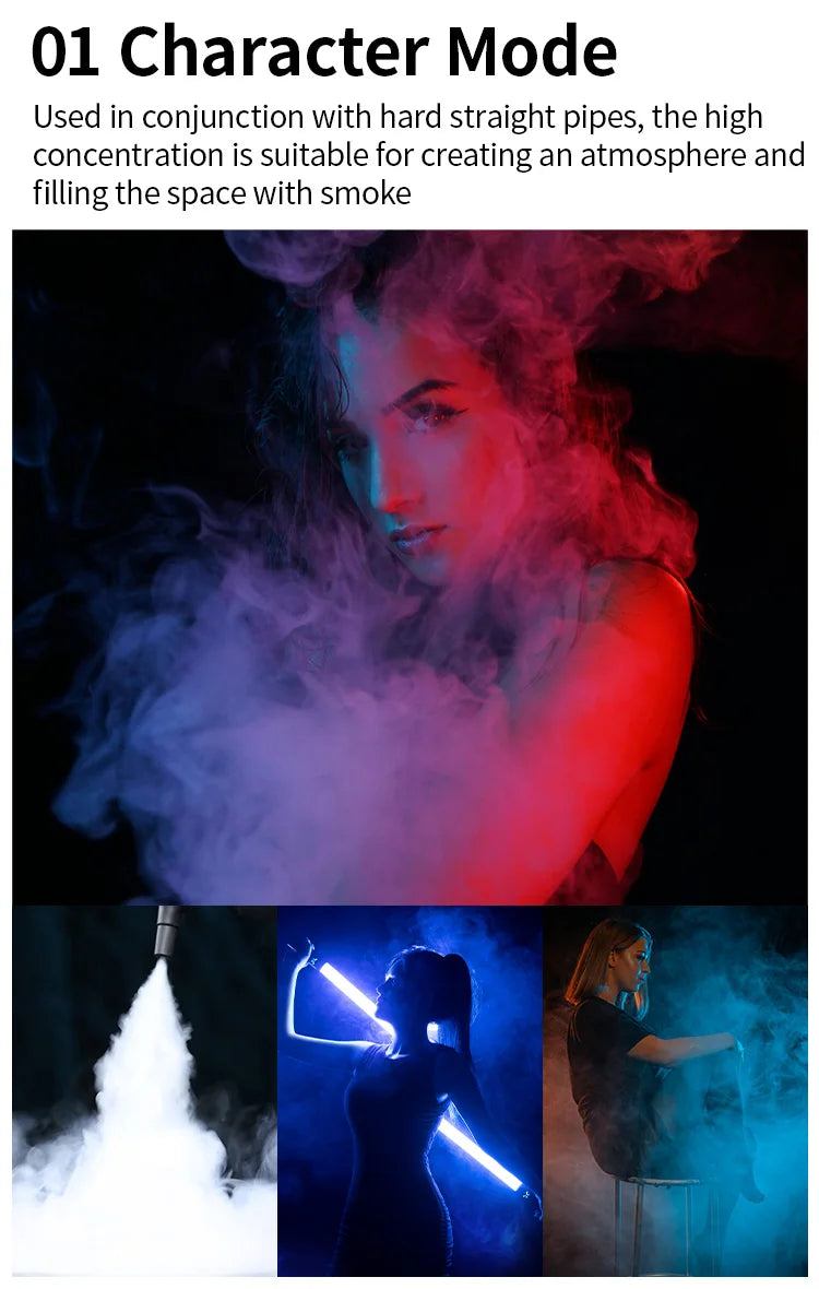 40W Portable Smoke Machine with 10m Wireless Remote Control