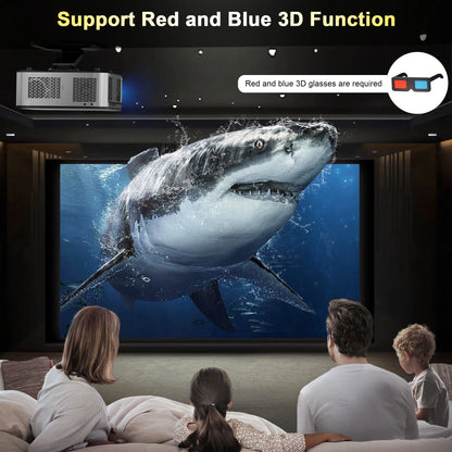 T10PRO 128G 4K UHD Laser Projector with Android Smart