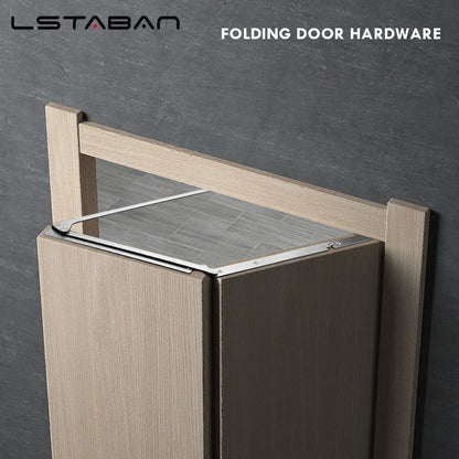 180° Stainless Steel Folding Door Hinge Left Inner
