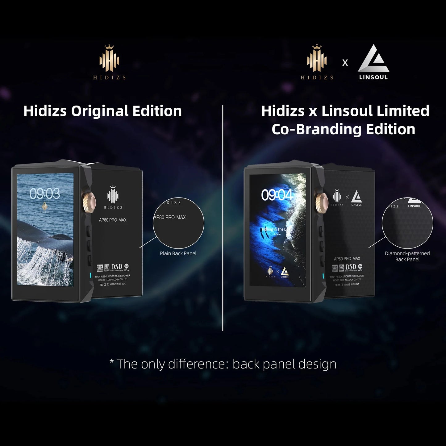 Hi-Res Portable Music Player Streaming DAC