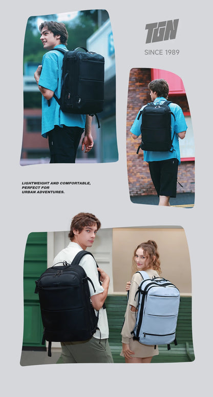 Electric Pump Vacuum Travel Backpack for 17” Laptop