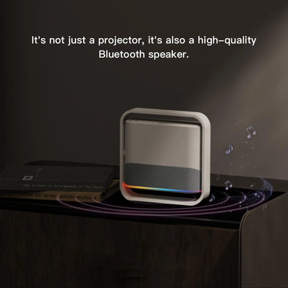1080P Android Projector with WiFi6 Auto Focus and Bluetooth