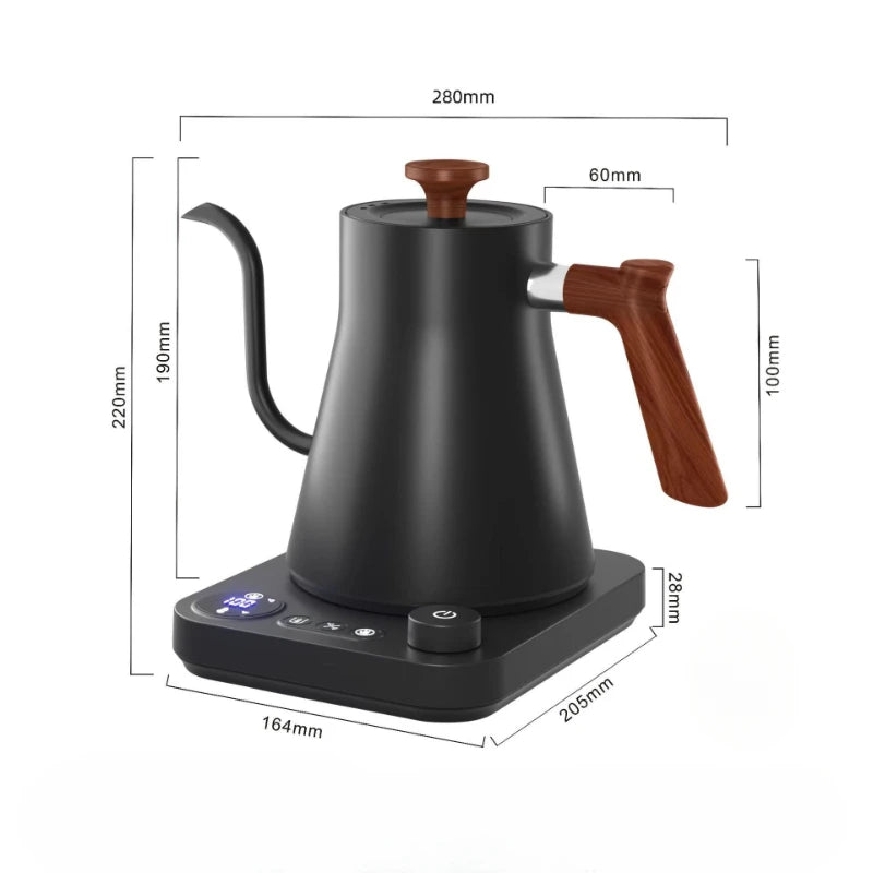 1200W Smart Gooseneck Kettle with Temperature Control