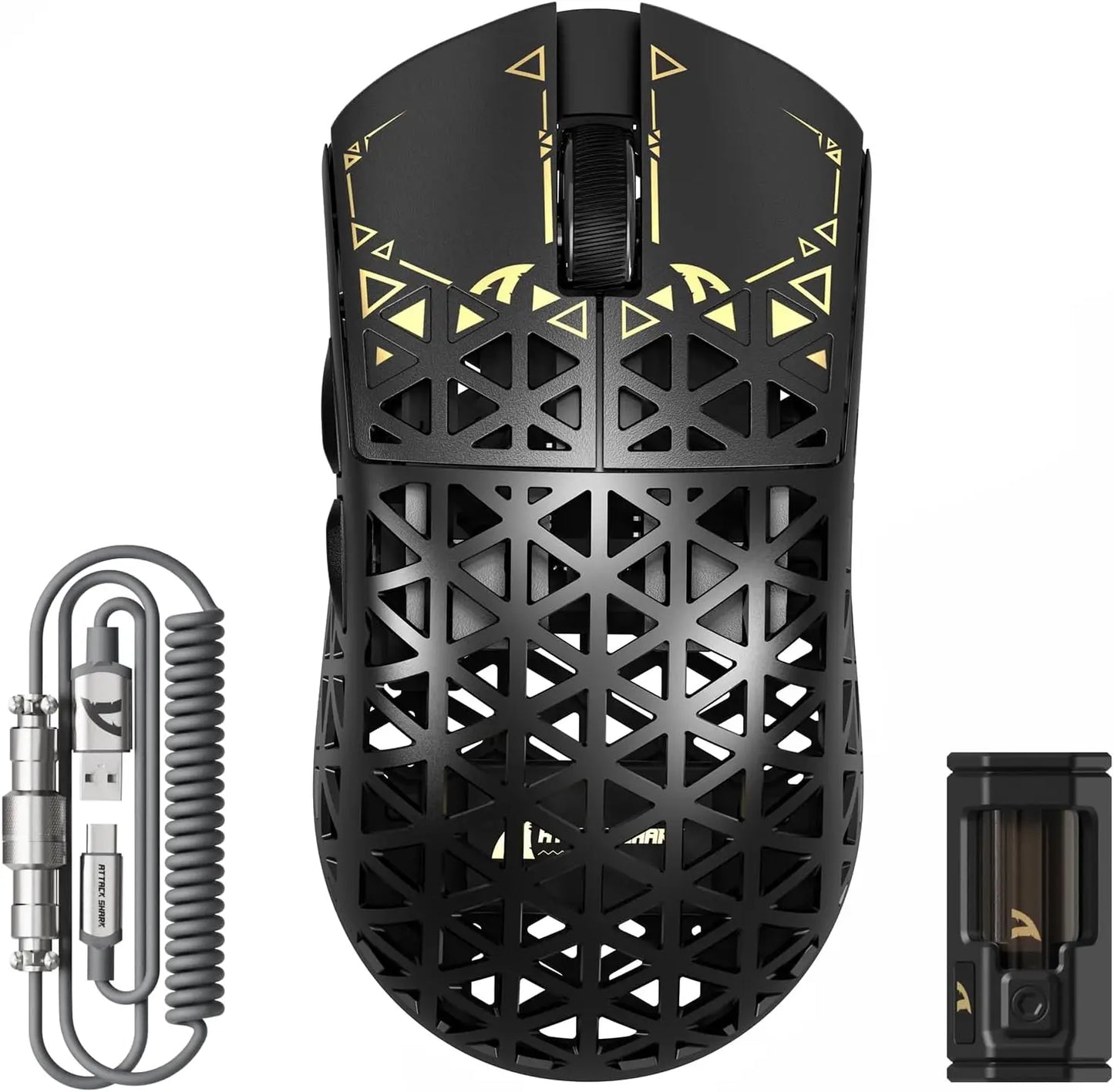 Ultra Light Black Gaming Mouse 39g TriMode Wireless