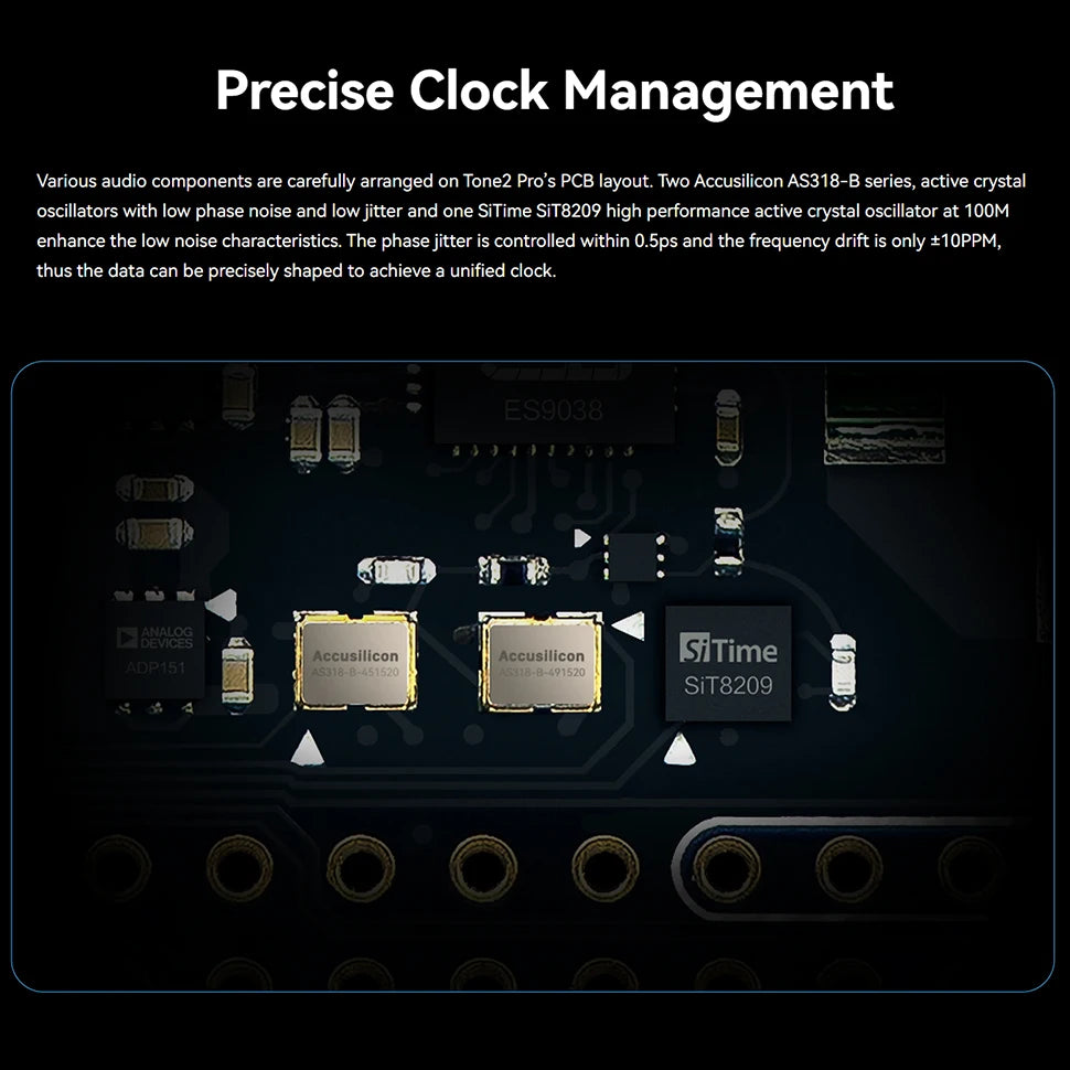 Portable Black Desktop DAC Amplifier with MQA