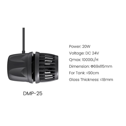 Fish Tank Wavemaker Pump 25W Freshwater Saltwater