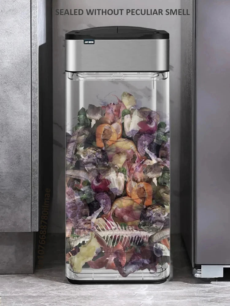30L Automatic Sensor Waste Bin Stainless Steel