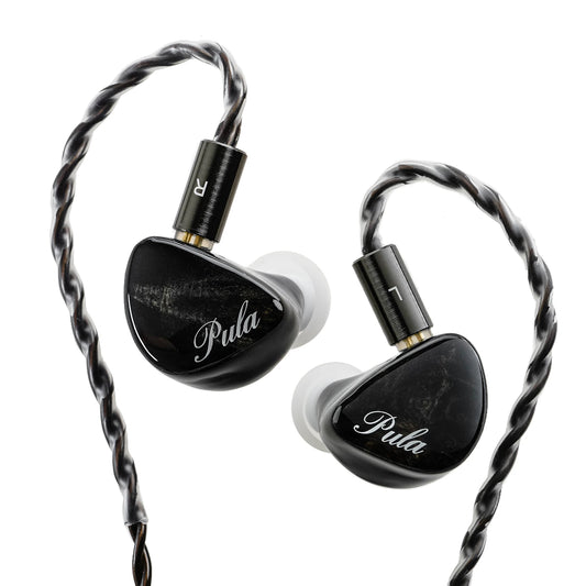 HiFi In Ear Earphones with Beryllium Drivers Black