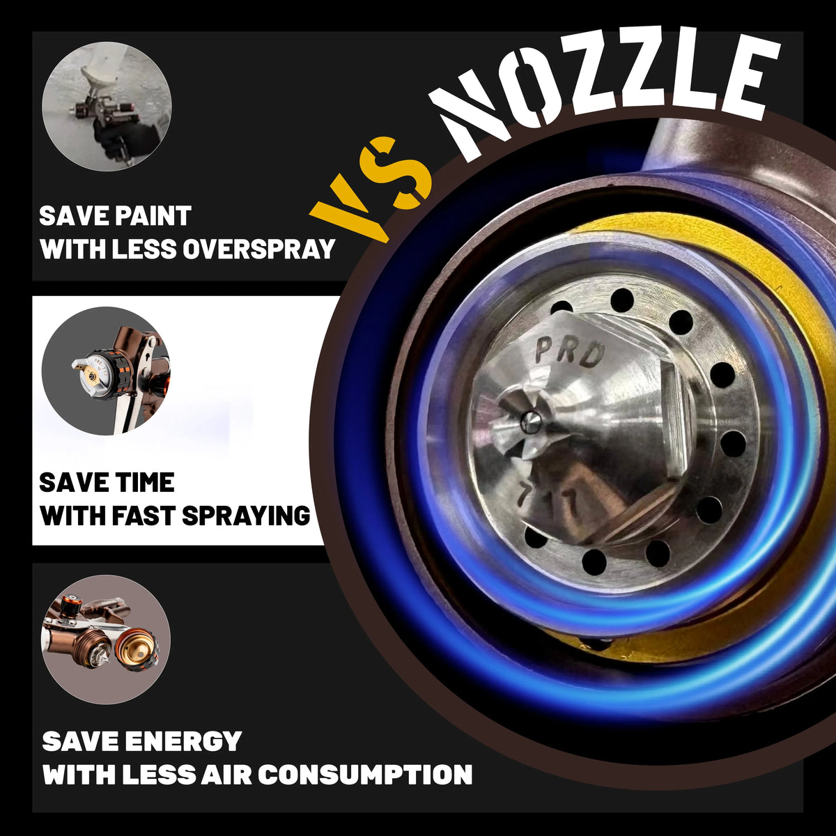 Automotive Spray Gun 1.4mm for Smooth Coverage