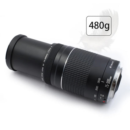 Telephoto Zoom Lens Canon EF Mount 75 to 300mm F4