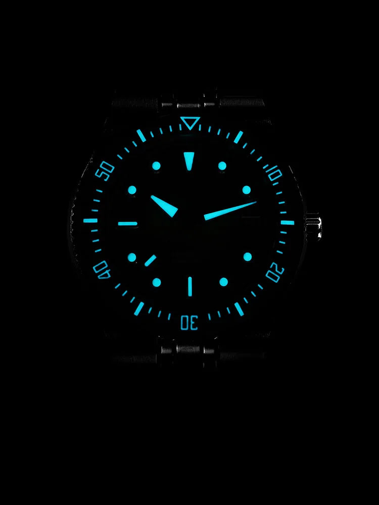 40mm Blue Vortex Automatic Diver Watch